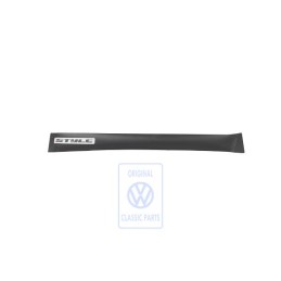 VW Originale Pellicola Protettiva Battitacco Con Logo - 1C0853806B 2Z4