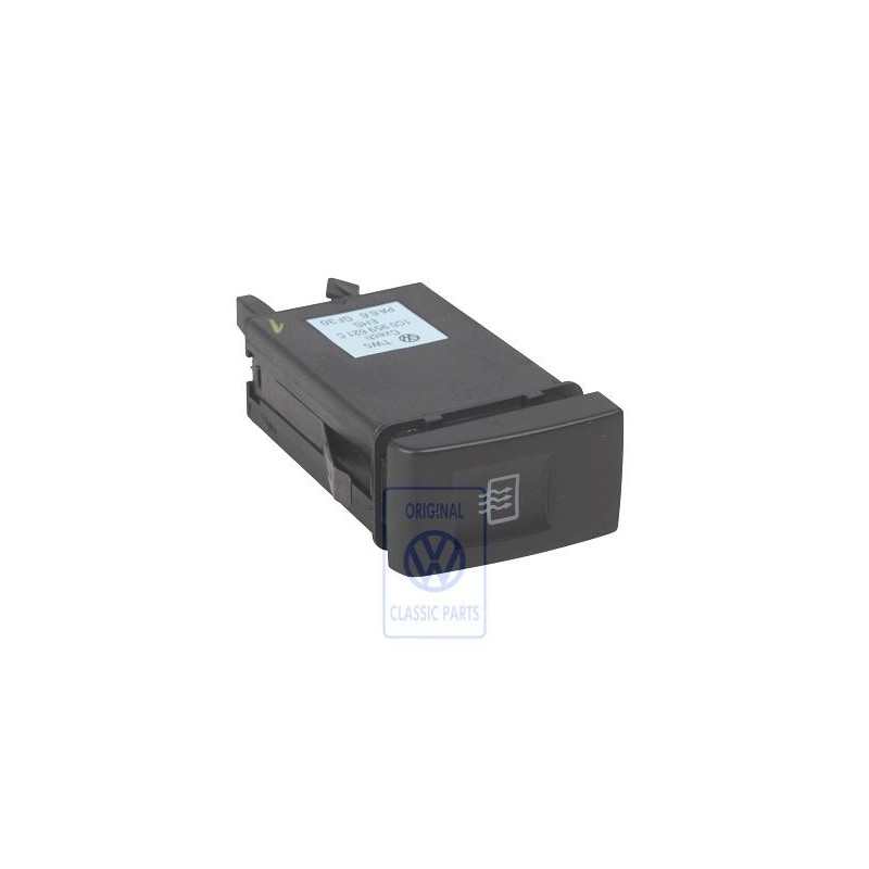 VW Originale Interruttore Per Lunotto Termico Nero Satinato - 1C0959621C B41