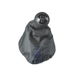 VW Originale Pomello Leva Cambio Con Cuffia Per Leva Cuoio - 1E0711118B HLA