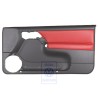 VW Originale Rivestimento Porta Pelle/Similpelle Nero/Rosso - 1E0867012APLPR