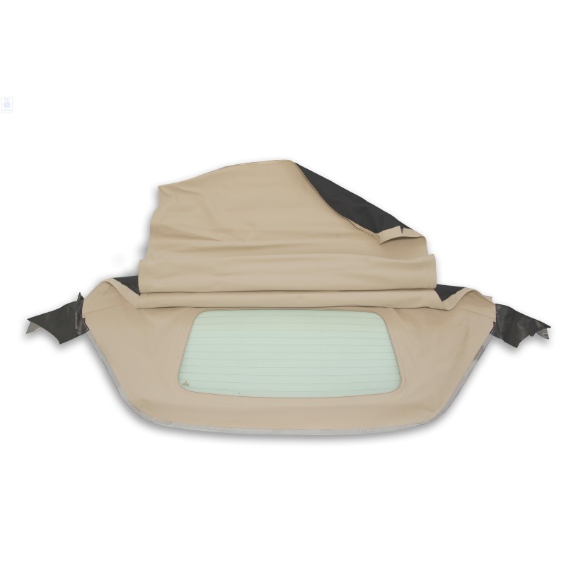 VW Originale Rivest. Capote Similpelle Con Lunotto Beige Chiaro - 1E0871035G 09E