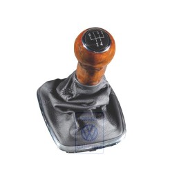VW Originale Pomello Leva Cambio Legno Con Cappuccio - 1J0711113BLMBH
