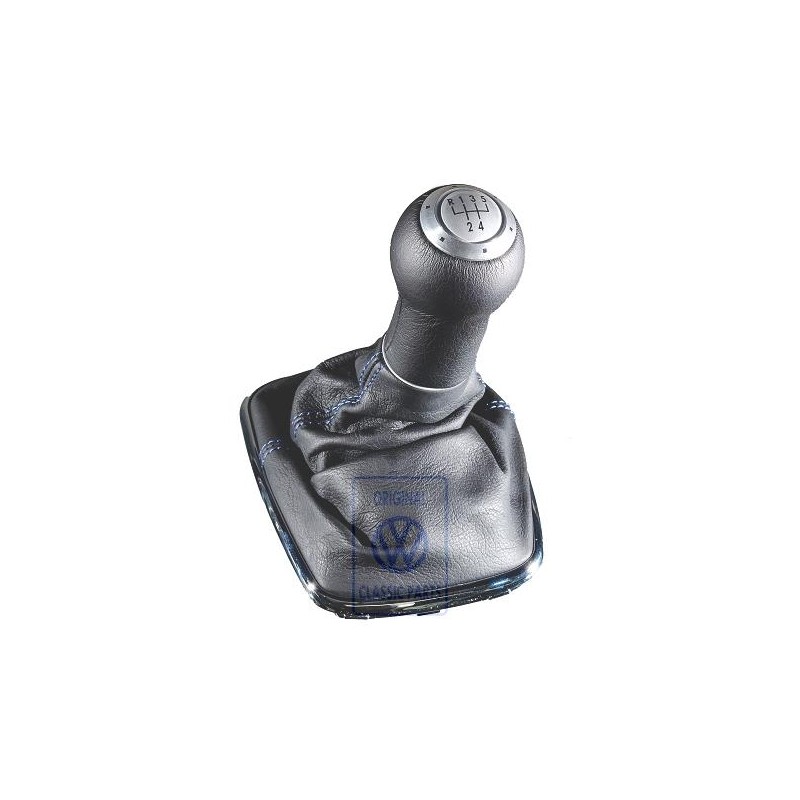 VW Originale Pomello Leva Cambio Con Cuffia Per Leva Cuoio - 1J0711113CFMQS