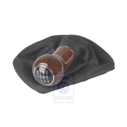 VW Originale Pomello Leva Cambio Legno Con Cappuccio - 1J0711113S FXZ