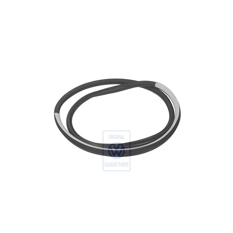 VW Originale Guarnizione Porta Int. Nero Satinato/Grigio Perla - 1J5867367H FKL