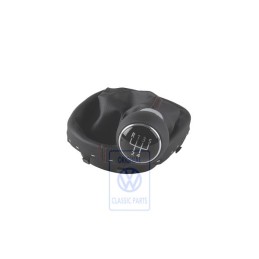 VW Originale Pomo Leva Cambio Pelle Con Rivestimento Leva - 1T0711113ADKIX