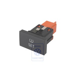 VW Originale Pulsante Per Spia Di Controllo Pneumatici Nero - 1T0927121C 3X1