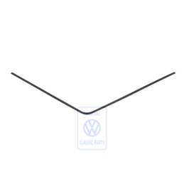VW Originale Modanatura Per Parabrezza Nero Satinato - 321853306A 01C