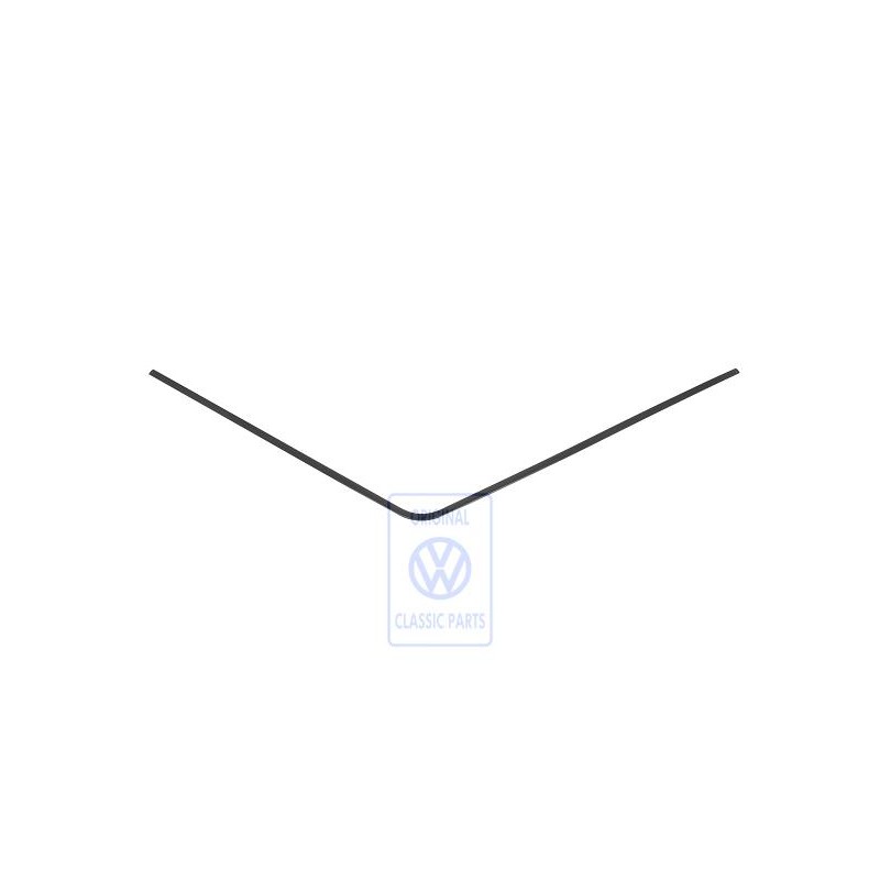 VW Originale Modanatura Per Parabrezza Nero Satinato - 321853306A 01C