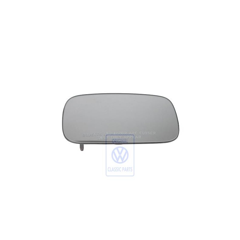 VW Originale Vetro Dello Specchio Con Vesso Con Piastra - 357857522C