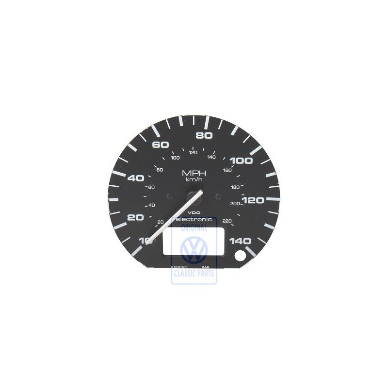 VW Originale Tachimetro Con Riquadro Per Contamiglia Giornaliero - 357957033AC