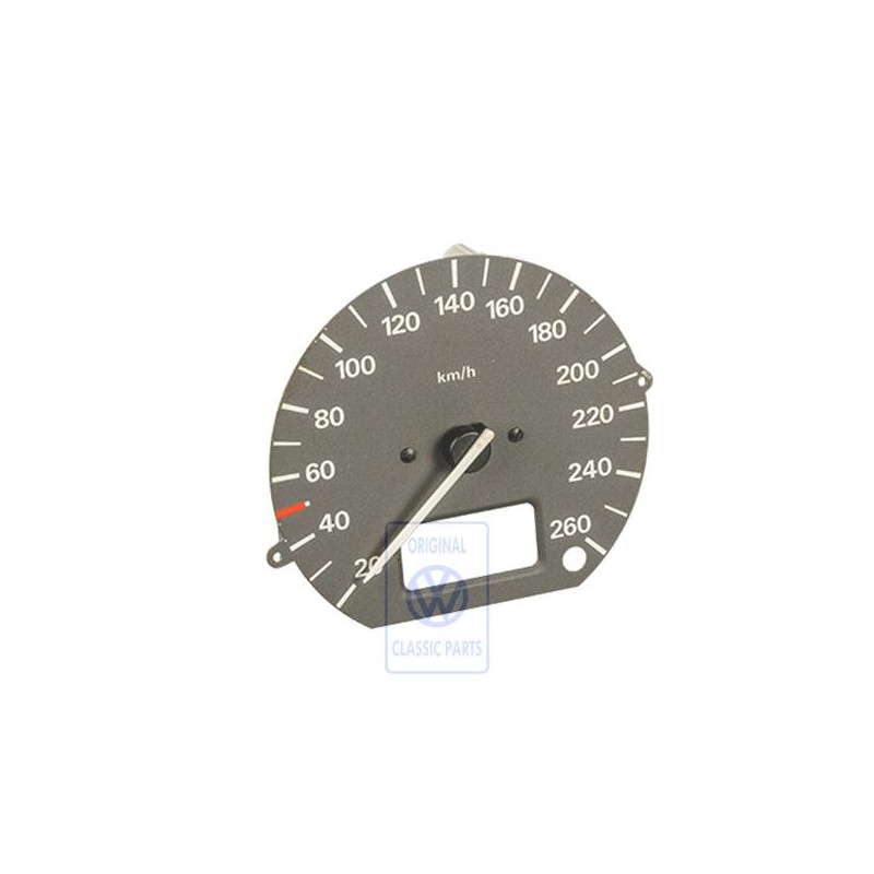 VW Originale Tachimetro Con Riquadro Per Conta-Km Giornaliero - 3A0957031B