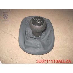 VW Originale Pomello Leva Cambio Con Cuffia Per Leva Cuoio - 3B0711113ALLZA