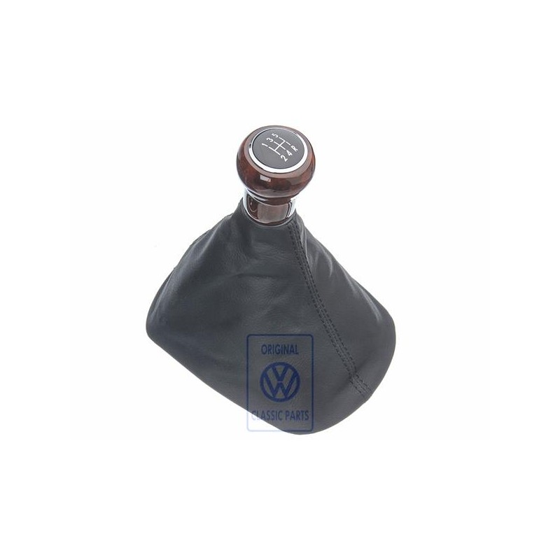 VW Originale Pomo Leva Cambio Legno Con Rivestimento - 3B0711113BLQUF