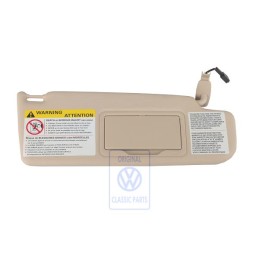 VW Originale Aletta Parasole Con Specchietto E Copertura - 3B0857552E 9PY
