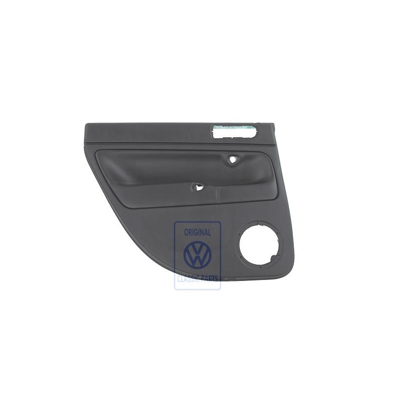VW Originale Rivestimento Porta Pelle/Similpelle Nero/Nero - 3B5867211BMLLL