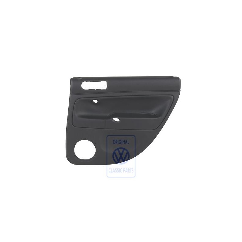 VW Originale Rivestimento Porta Pelle/Similpelle Nero/Nero - 3B5867212BMLLL