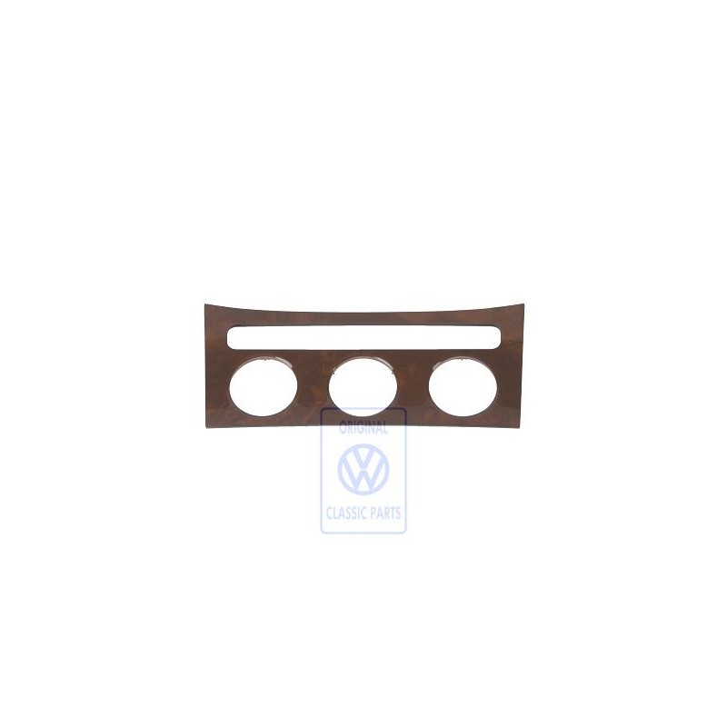 VW Originale Maschera Per Comando Termoventilazione Color Noce - 3C0863100C 46X