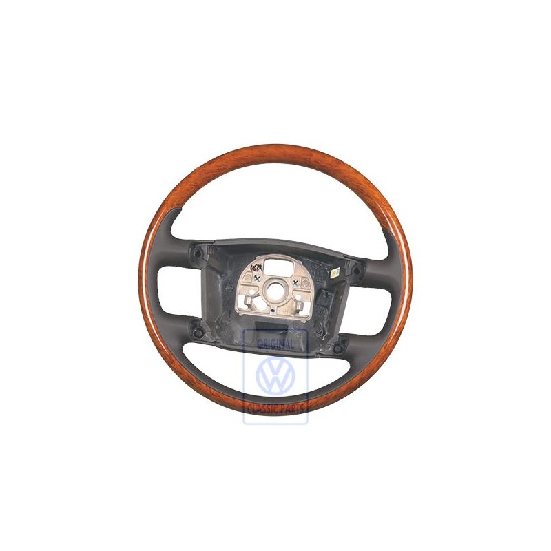 VW Originale Volante Legno/Pelle Naturbraun/Eucalipto - 3D0419091ABQSE