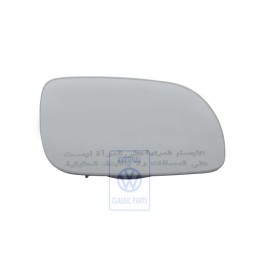 VW Originale Vetro Dello Specchio Con Vesso Con Piastra - 6N1857522D