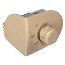VW Originale Interruttore Per Retrovisori Esterni Regolab. 