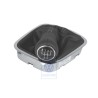 VW Originale Pomo Leva Cambio Pelle Con Rivestimento Leva - 6R0711113M S0C