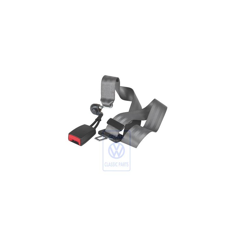 VW Originale Cintura Addominale E Fibbia Grigio Flanella - 6X0857487B E66