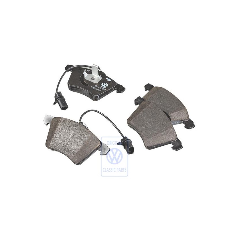 VW Originale 3 Set Di Guarnizioni Freno Con Indicatore - 7D0698151A
