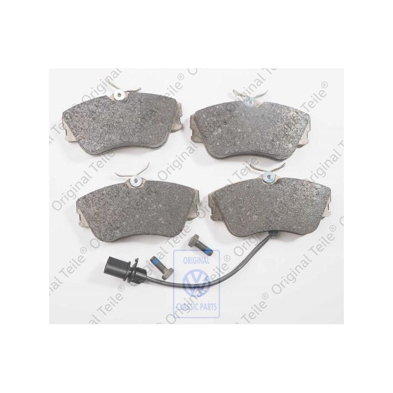 VW Originale 4 Set Di Guarnizioni Freno Con Indicatore - 7D0698151G