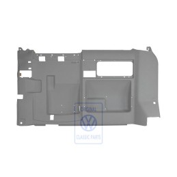 VW Originale Rivestimento Fiancata Similpelle Grigio Flanella - 7D0867039B 2DQ