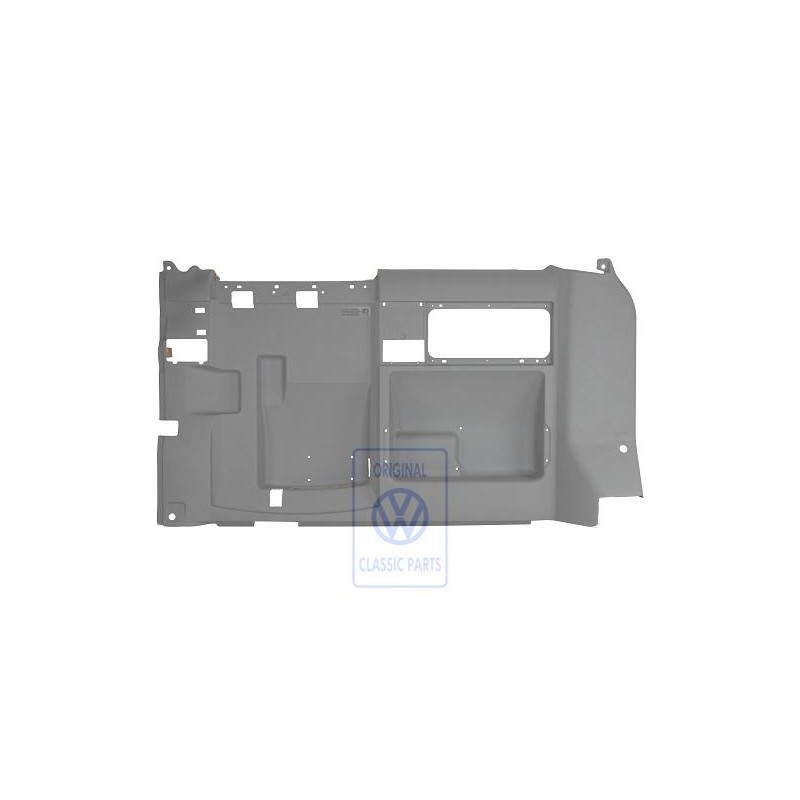 VW Originale Rivestimento Fiancata Similpelle Grigio Flanella - 7D0867039B 2DQ