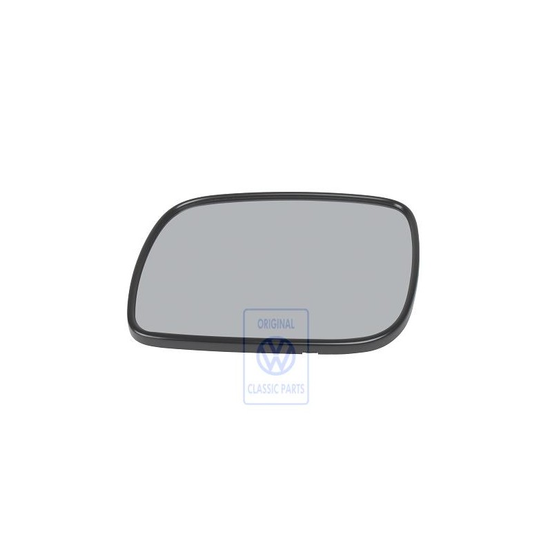 VW Originale Vetro Specchietto Convesso Con Piastra Di Supporto - 7L6857521E