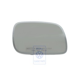 VW Originale Vetro Specchietto Convesso Con Piastra Di Supporto - 7L6857522L