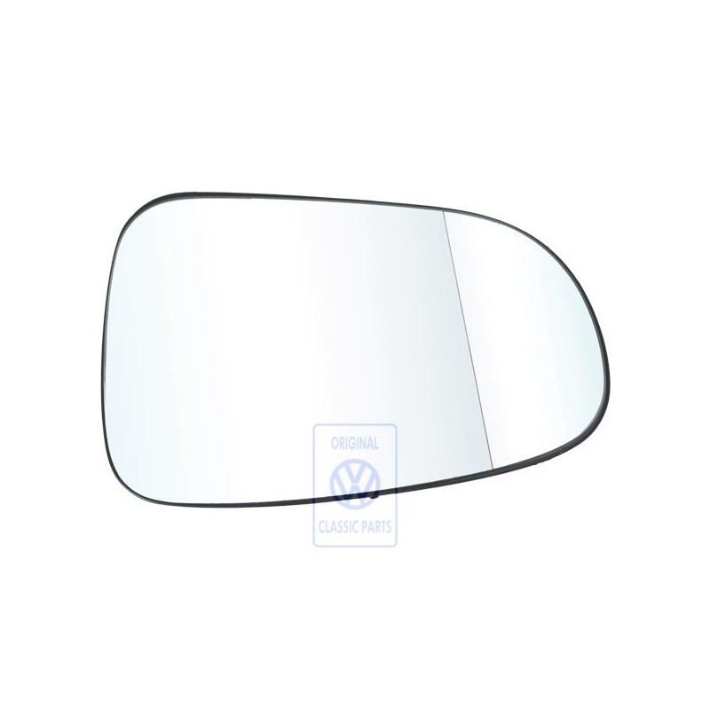 VW Originale Specchio Asferico Grandango Lare Con Piastra - 7M0857521D