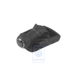 VW Originale Pomo Leva Cambio Pelle Con Rivestimento Leva - 7M3711113F ZPL