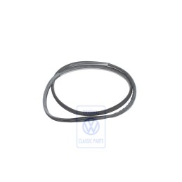 VW Originale Guarnizione Porta Int. Nero Satinato/Grigio Perla - 7M3867367A DQX