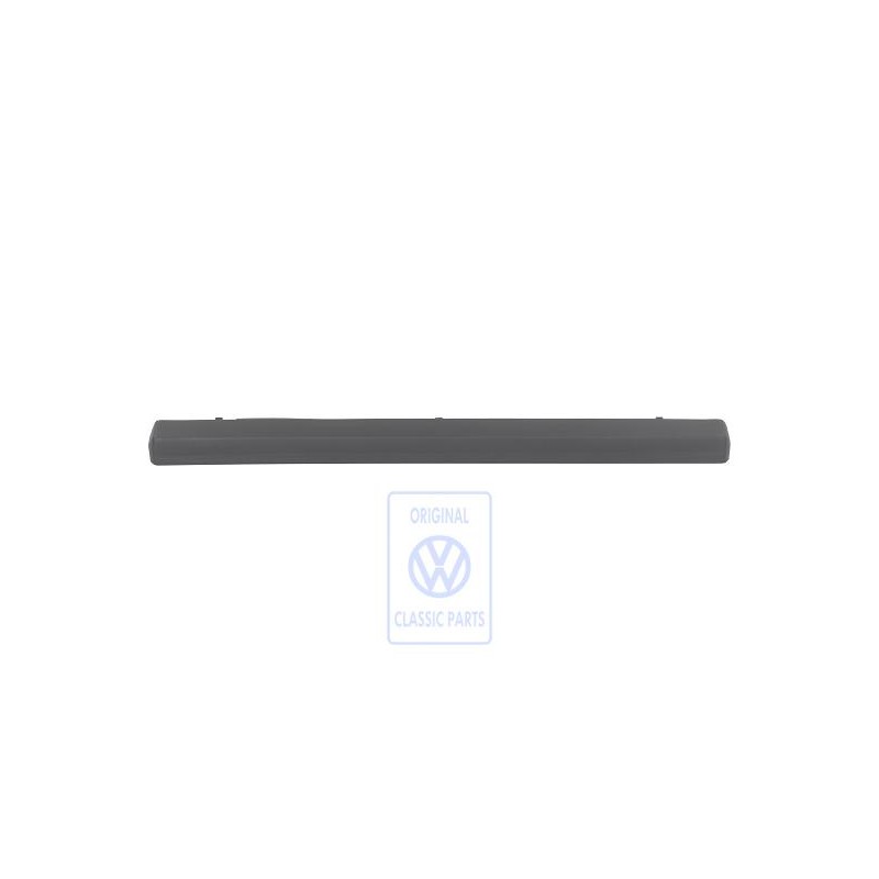 VW Originale Copertura Per Luce Targa Nero Satinato - 701827577A 01C
