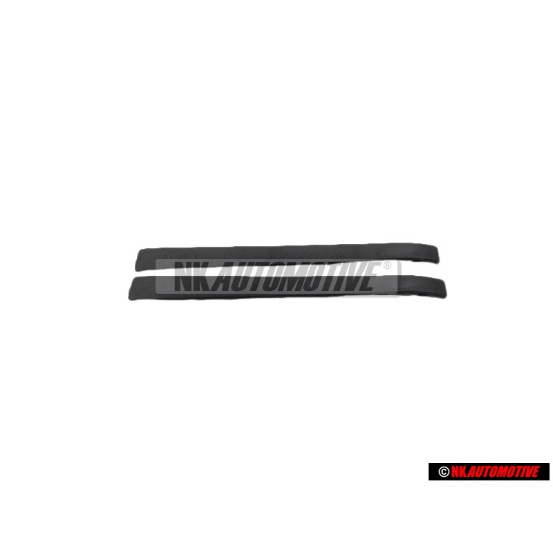 2x VW Originale Profilo Per Maniglia Porta Nero Satinato - 191837239 01C