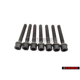 7x VW Originale Vite Cilindrica Con Testa Poligonale Interna - 021103384E