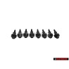 8x VW Originale Vite Esagonale A Collare Con Bussola Di Guida - 022103831B