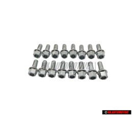 16x VW Originale Bullone Ruota - 3A0601139