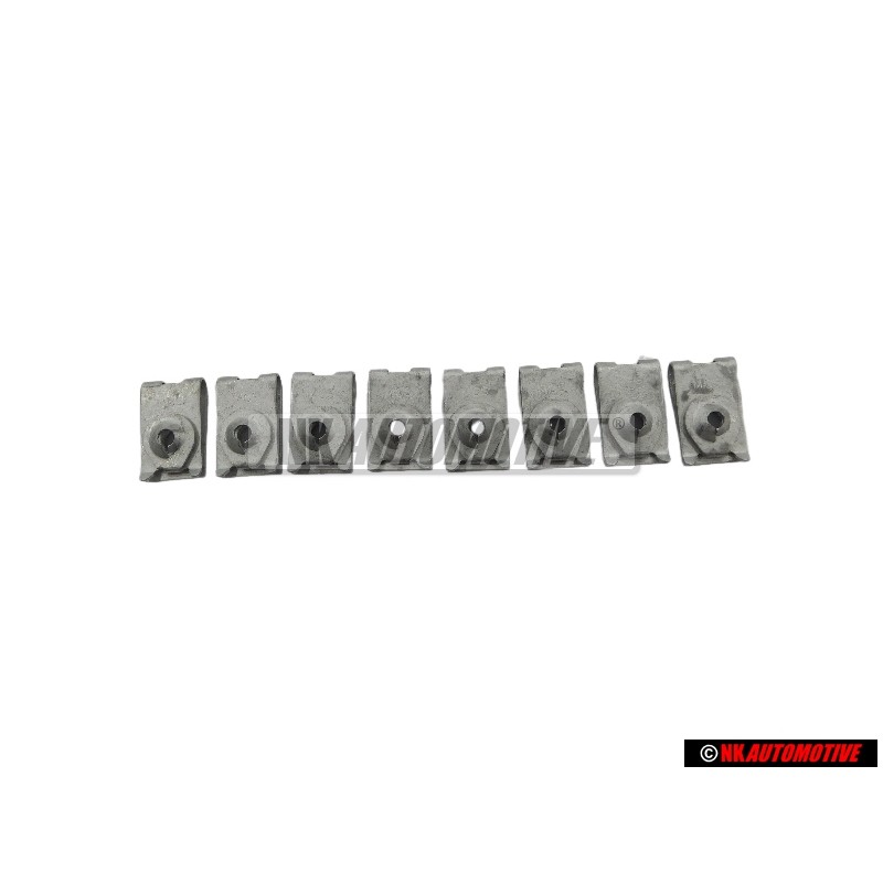 8x VW Originale Dado A Scatto - N 90550701