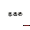 3x VW Originale Dado Esagonale, Autobloccante - N 0111821