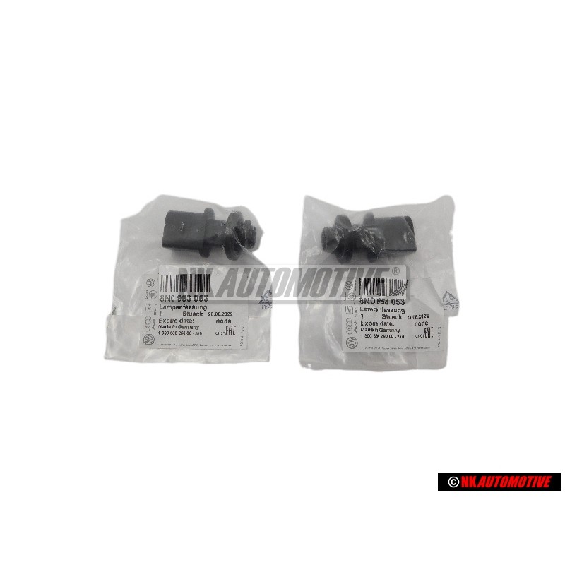 2x VW Originale Supporto Portalampada - 8N0953053