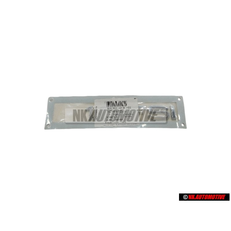 Audi Originale 1.6 FSI Posteriore Logo Emblema Scritta Cromo - 8P0853743B 2ZZ