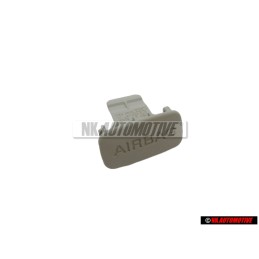 Audi Originale Mascherina Con Scritta Argento Stella - 8T8853437 Z62