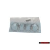 Audi Originale Anelli Posteriore Logo Emblema Simbolo Cromo - 8J0853742 2ZZ