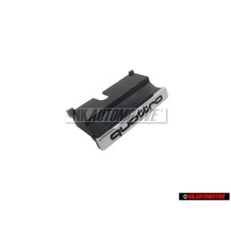 Audi Originale QUATTRO Fronte Logo Emblema Scritta Cromo - 8J0853736A 2ZZ