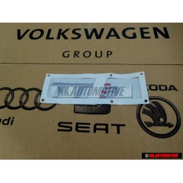 Audi Originale TTS Posteriore Logo Emblema Scritta Cromo Rosso - 8J0853735 2ZZ