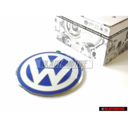 VW Originale Posteriore Logo Emblema Simbolo Blu Bianco - 1C0853630L 39A